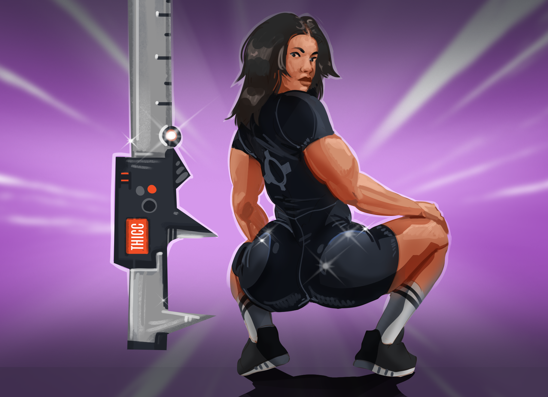 Precise Twerk Eve card art