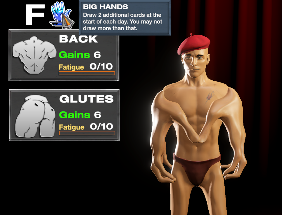 Big Hands sacred pose visual effect